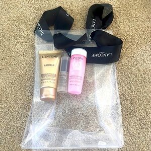 3 large Lancôme luxury samples and bag!
